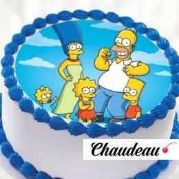 Торт Семья Симпсонов TSS0013647 фото и оформление торта