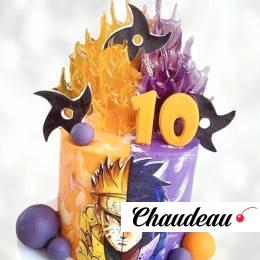 Торт Наруто на 10 лет TN1L0013653 фото и оформление торта