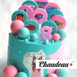 Торт девочка в пижаме единорога TDPE013674 фото и оформление торта