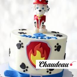 Торт щенок Маршал TSCH013689 фото и оформление торта