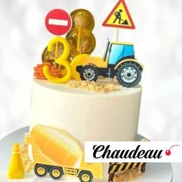 Торт машина и трактор TMT00013698 фото и оформление торта