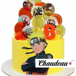 Торт Наруто с фотопечатью №2206 Торт Наруто с фотопечатью №2206