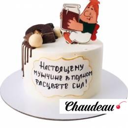 Торт Настоящему мужчине в полном расцвете сил №1828 Торт Настоящему мужчине в полном расцвете сил №1828