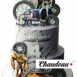 Торт Оптимус Прайм и Бамблби №2387 Торт Оптимус Прайм и Бамблби №2387