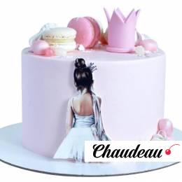 Торт с девочкой балериной №1947