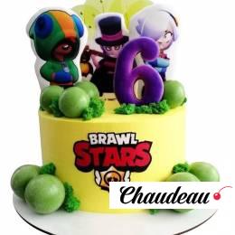 Торт с героями Brawl Stars №2083