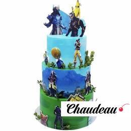 Торт с героями Фортнайт №2956