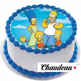 Торт с Гомером Симпсоном и его семьей №290 Торт с Гомером Симпсоном и его семьей №290
