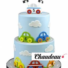 Торт с гоночными машинками №340