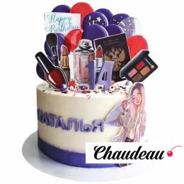 Торт с косметикой и паспортом №2878