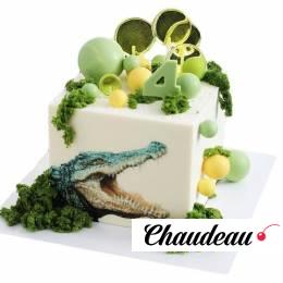 Торт с крокодилом на 4 года №2918