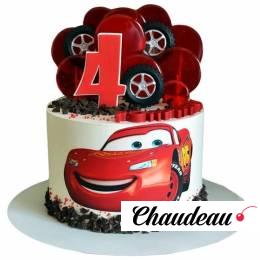 Торт с Маквином на 4 года №2725 Торт с Маквином на 4 года №2725
