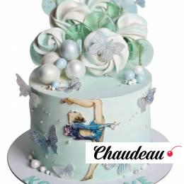 Торт с маленькой балериной №2112