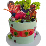 Торт с динозаврами из мультика TDM0013732