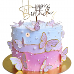 Торт с девочкой на велосипеде TDV0013700