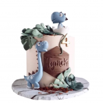 Торт с динозавром без мастики TDM0013751