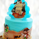 Торт пираты на 6 лет TP6L0013701 фото и оформление торта