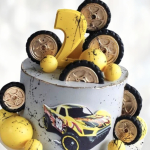 Торт гонка Хот Вилс TGHV013703 фото и оформление торта