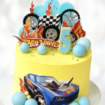 Торт автомобиль Hot Wheels TAHW013704 фото и оформление торта
