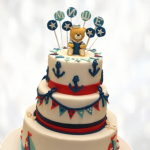 Торт мишка-моряк TM00013712 фото и оформление торта