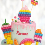 Торт Поп ит на пять лет TPIP013734 фото и оформление торта