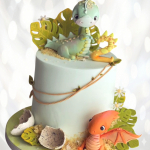 Торт маленькие динозаврики TMD0013747 фото и оформление торта