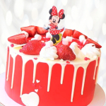 Торт Минни Маус и ягоды TMMY0013750 фото и оформление торта