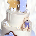 Торт пряничный медведь и звезды TPMZ013779 фото и оформление торта