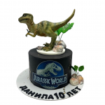 Торт с динозаврами из Парка Юрского Периода TDPY013737