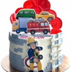 Торт Пожарный Сэм №2162