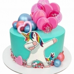 Торт с единорогом dab №1810