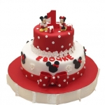 Торт с Микки и Минни Маус №756