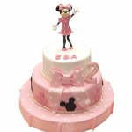 Торт с Минни Маус розовый №748