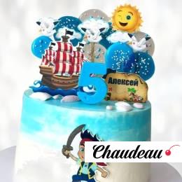 Торт пиратские приключения TPP0013706 фото и оформление торта
