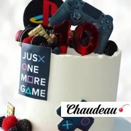 Торт PlayStation консоль TPK0013708 фото и оформление торта