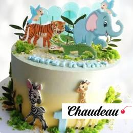 Торт дикие обитатели джунглей TDOD013709 фото и оформление торта