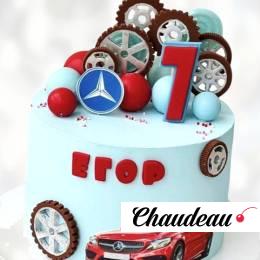 Торт Mercedes для мальчика TMM00013716 фото и оформление торта