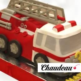 Торт Пожарная машина TPM0013720 фото и оформление торта