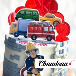 Торт Пожарный Сэм TPS00013722 фото и оформление торта