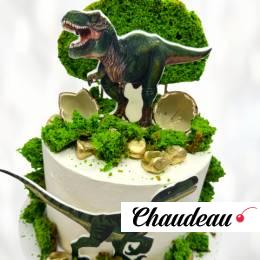 Торт динозавры и киндер-сюрпризы TDK0013723 фото и оформление торта