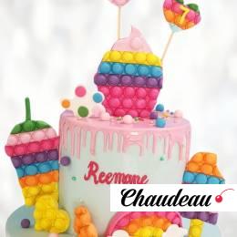 Торт Поп ит на пять лет TPIP013734 фото и оформление торта