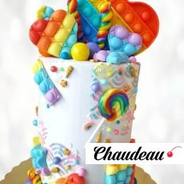 Торт Поп ит на семь лет TPIS013740 фото и оформление торта