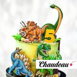 Торт динозавры на 5 лет TD5L0013741 фото и оформление торта