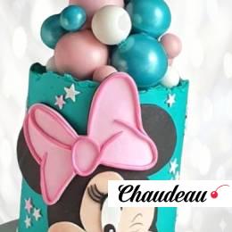 Торт Minnie Mouse и шары TMMS0013748 фото и оформление торта