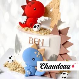 Торт забавные динозавры TZD0013749 фото и оформление торта