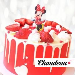 Торт Минни Маус и ягоды TMMY0013750 фото и оформление торта