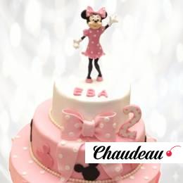 Торт розовый с Минни Маус TRMM013757 фото и оформление торта
