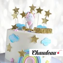 Торт звездный единорог TZE0013778 фото и оформление торта