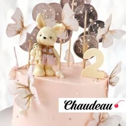 Торт зайчонок на двухлетие TZD0013795 фото и оформление торта