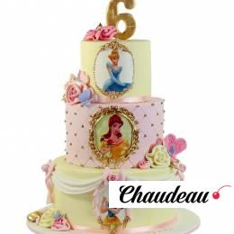 Торт с диснеевскими принцессами №377 Торт с диснеевскими принцессами №377